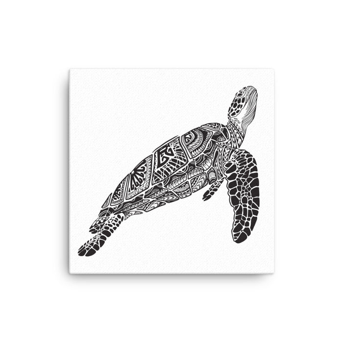 Turtle Bronze Star Canvas