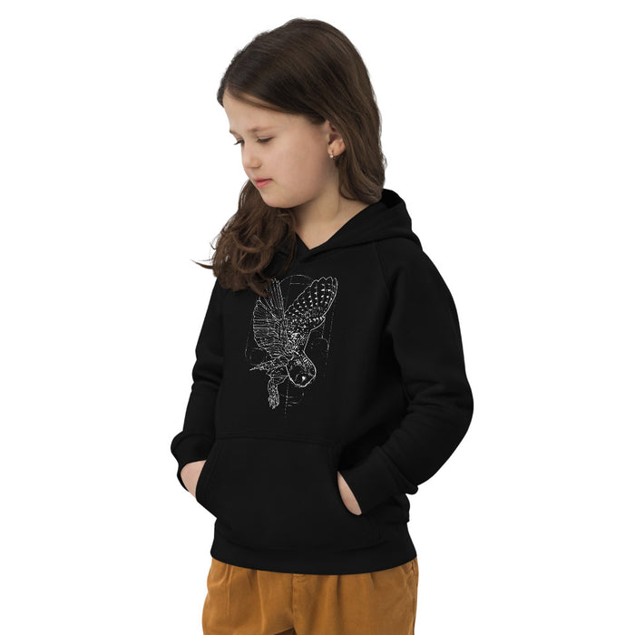 Unisex Owl Gold Star Hoodie - Youth/Toddler
