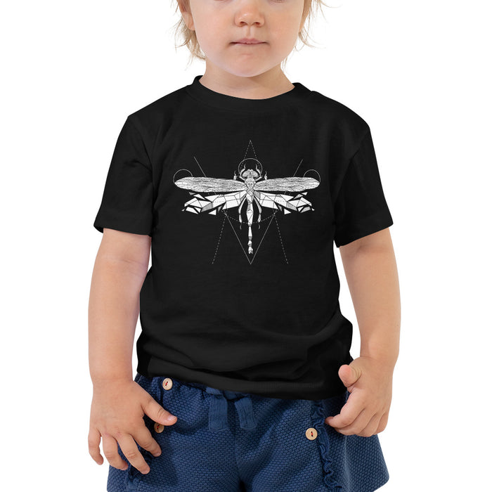 Unisex Dragonfly Silver Star T-Shirt - Toddler