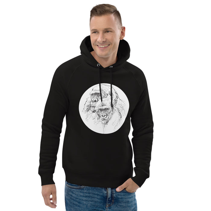 Unisex Gorilla Gold Star Hoodie - Adult