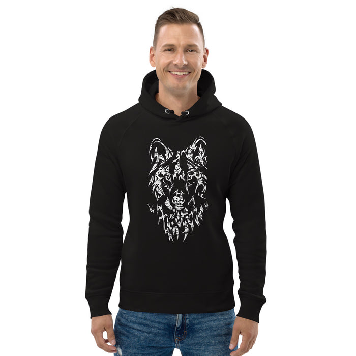 Unisex Wolf Gold Star Hoodie - Adult