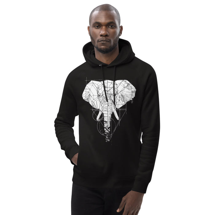 Unisex Elephant Gold Star Hoodie - Adult