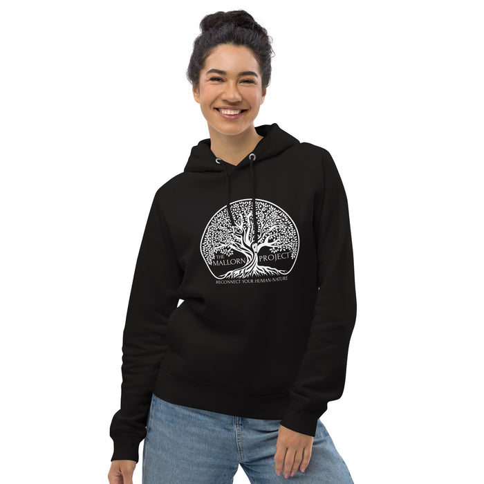 The Mallorn Project® Black/White Logo Unisex Gold Star Hoodie - Adult