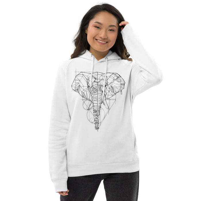 Unisex Elephant Gold Star Hoodie - Adult