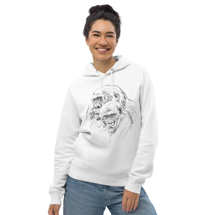 Unisex Gorilla Gold Star Hoodie - Adult