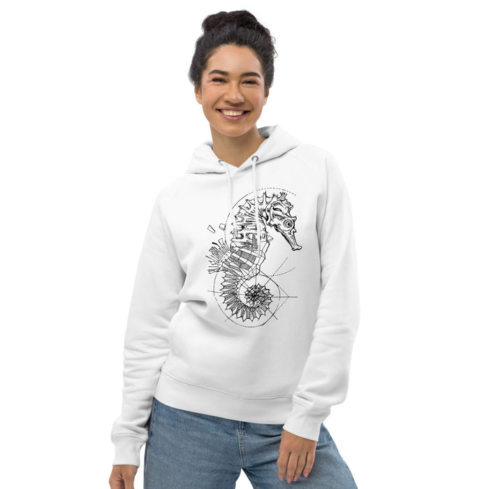 Unisex Seahorse Gold Star Hoodie - Adult