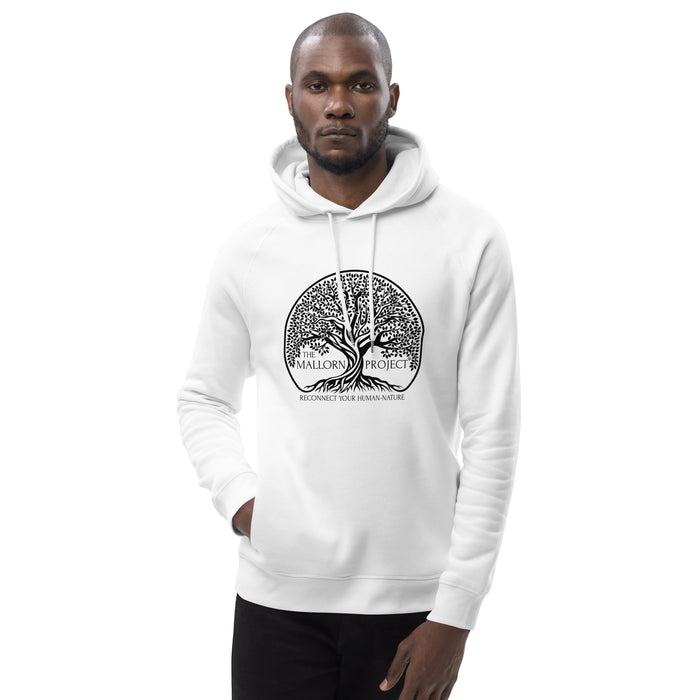 The Mallorn Project® Black/White Logo Unisex Gold Star Hoodie - Adult