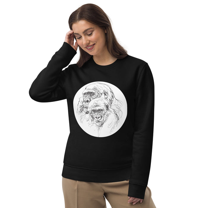 Unisex Gorilla Gold Star Sweatshirt - Adult