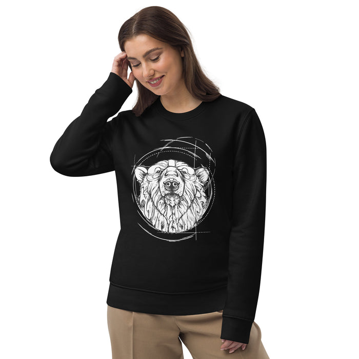 Unisex Polar Bear Gold Star Sweatshirt - Adult