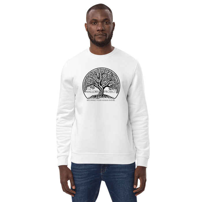 The Mallorn Project® Black/White Logo Unisex Gold Star Sweatshirt - Adult
