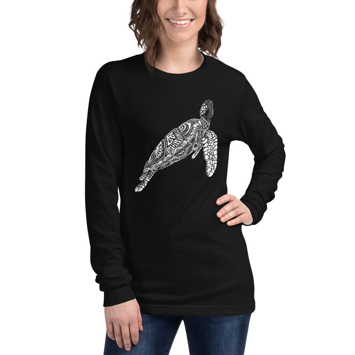 Unisex Turtle Silver Star Long-Sleeve - Adult