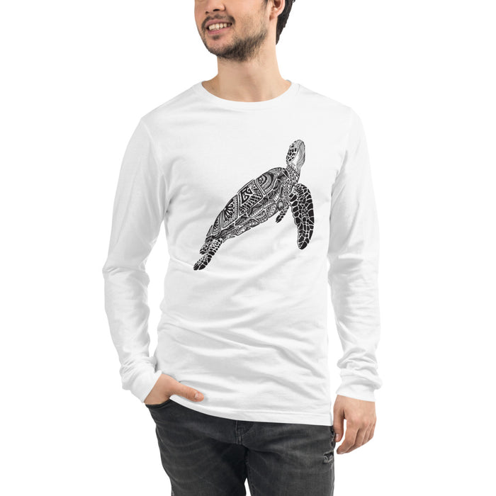 Unisex Turtle Silver Star Long-Sleeve - Adult
