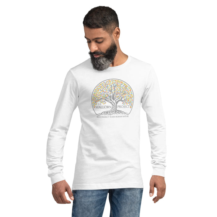 The Mallorn Project® Colour Logo Unisex Silver Star Long-Sleeve - Adult