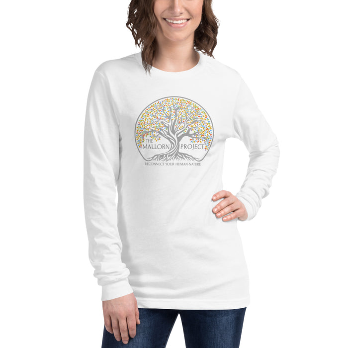 The Mallorn Project® Colour Logo Unisex Silver Star Long-Sleeve - Adult