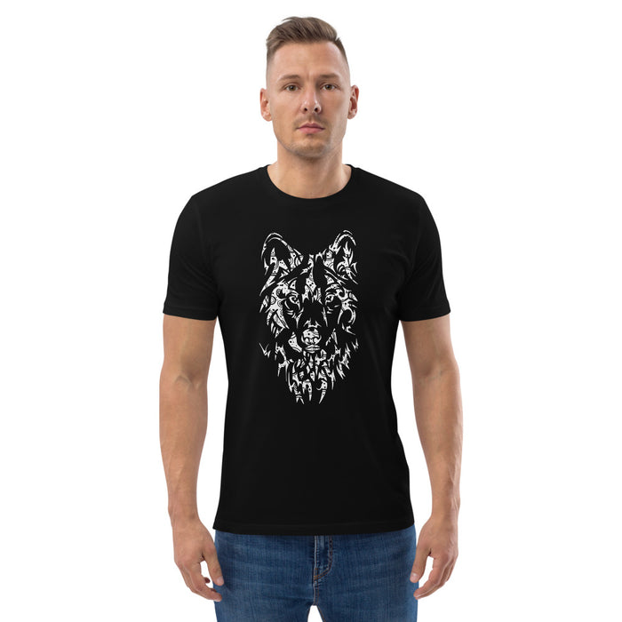 Unisex Wolf Gold Star T-Shirt - Adult