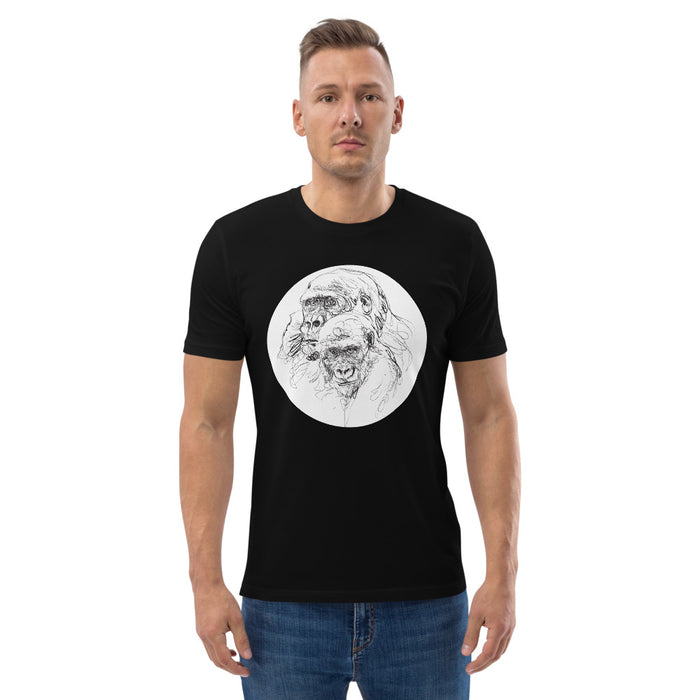 Unisex Gorilla Gold Star T-Shirt - Adult