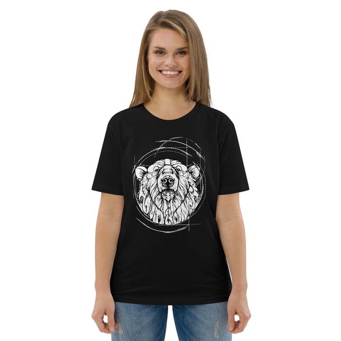 Unisex Polar Bear Gold Star T-Shirt - Adult
