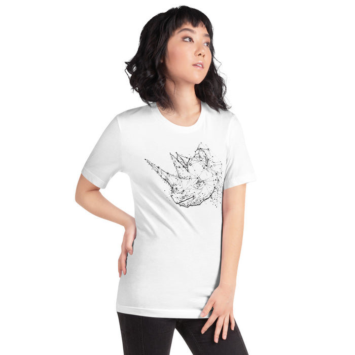 Unisex Rhino Silver Star T-Shirt - Adult