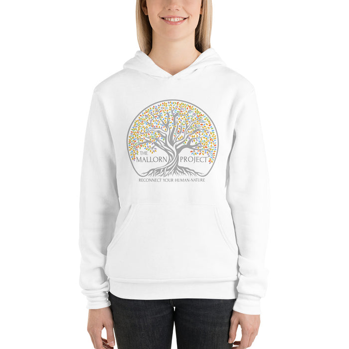 The Mallorn Project® Colour Logo Unisex Silver Star Hoodie - Adult