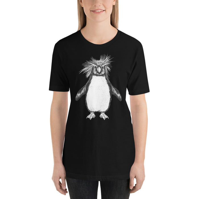 Unisex Penguin Silver Star T-Shirt - Adult