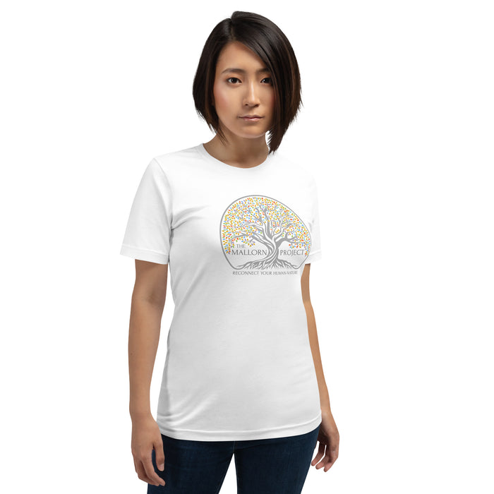 The Mallorn Project® Colour Logo Unisex Silver Star T-Shirt - Adult