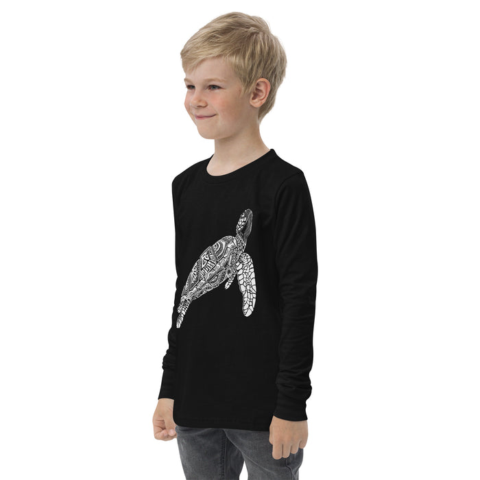 Unisex Turtle Silver Star Long-Sleeve - Youth