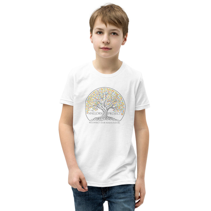 The Mallorn Project® Colour Logo Unisex Silver Star T-Shirt - Youth