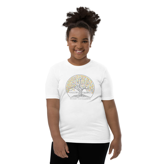 The Mallorn Project® Colour Logo Unisex Silver Star T-Shirt - Youth