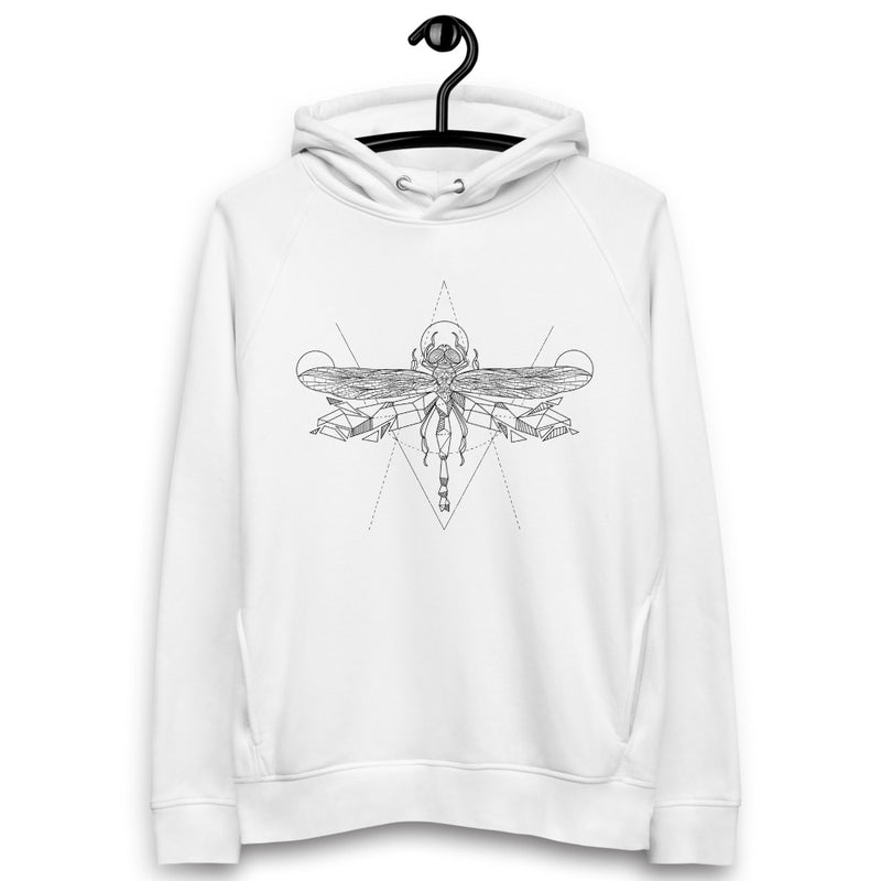 Unisex Dragonfly Gold Star Hoodie - Adult