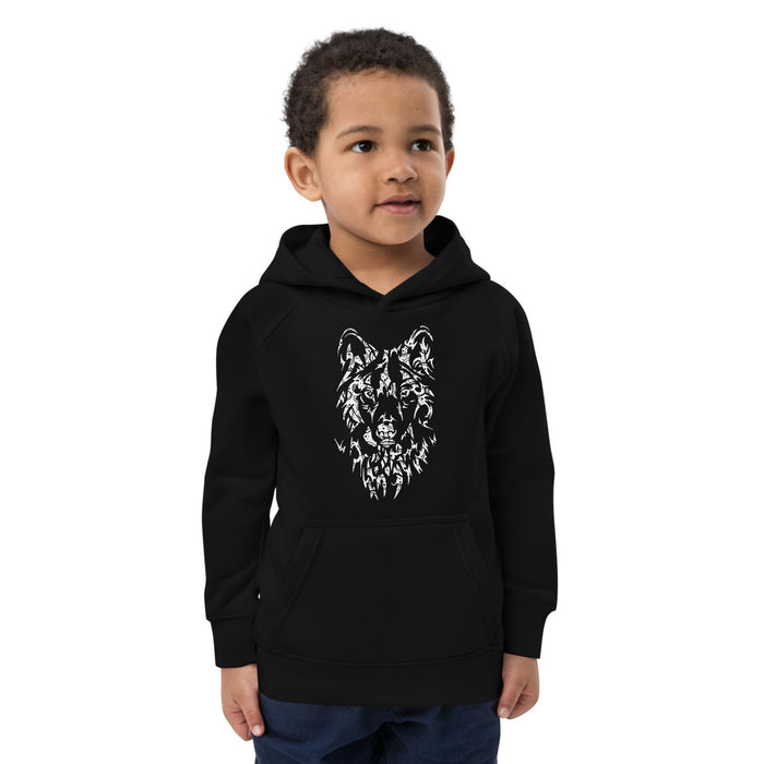 Unisex Wolf Gold Star Hoodie - Youth/Toddler