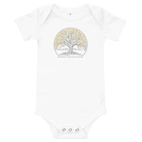 The Mallorn Project® Colour Logo Unisex Silver Star Onesie - Baby