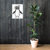 Penguin Bronze Star Poster