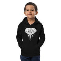 Unisex Elephant Gold Star Hoodie - Youth/Toddler