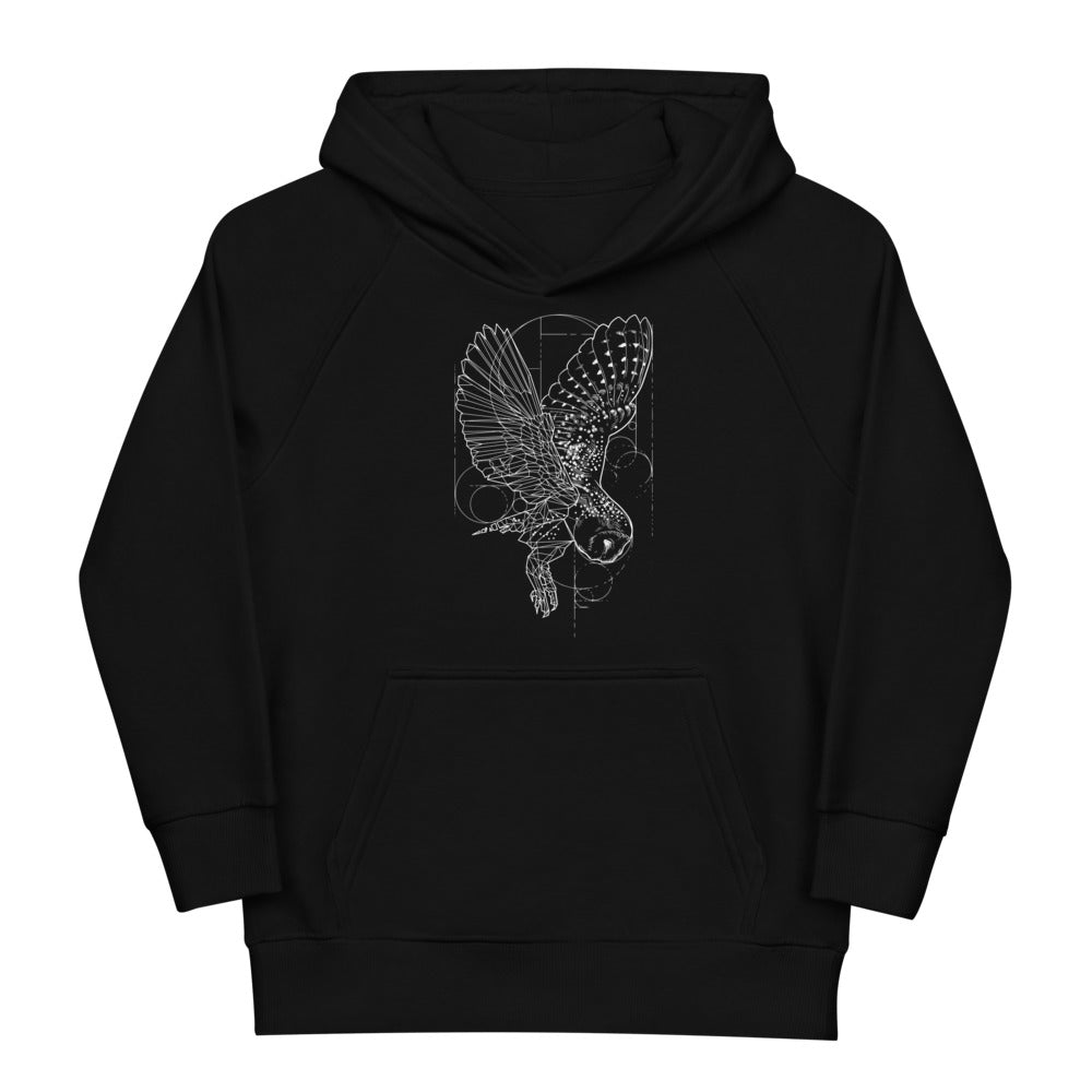 Unisex Owl Gold Star Hoodie - Youth/Toddler
