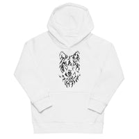 Unisex Wolf Gold Star Hoodie - Youth/Toddler
