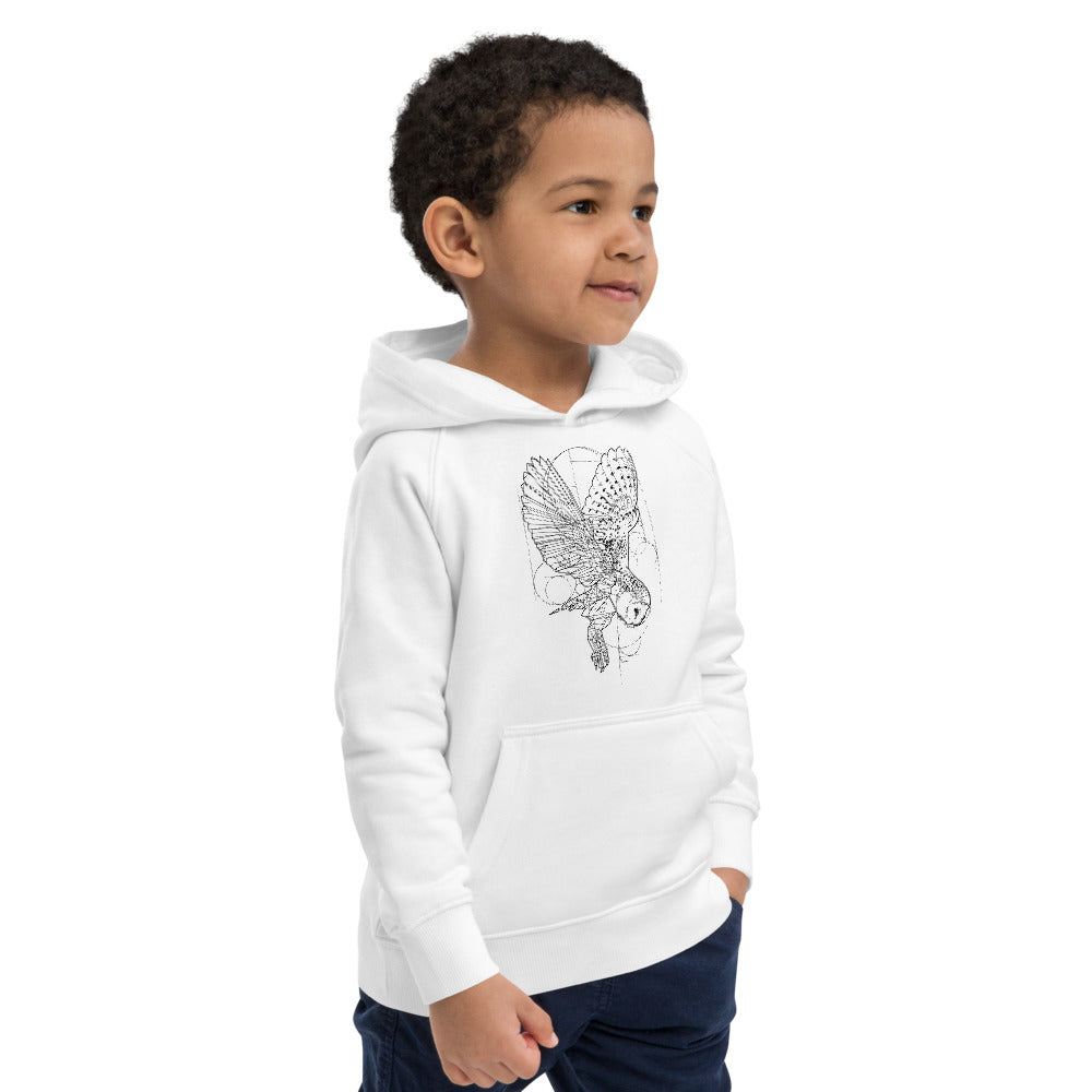 Unisex Owl Gold Star Hoodie - Youth/Toddler