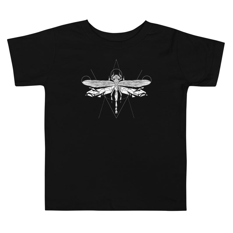 Unisex Dragonfly Silver Star T-Shirt - Toddler