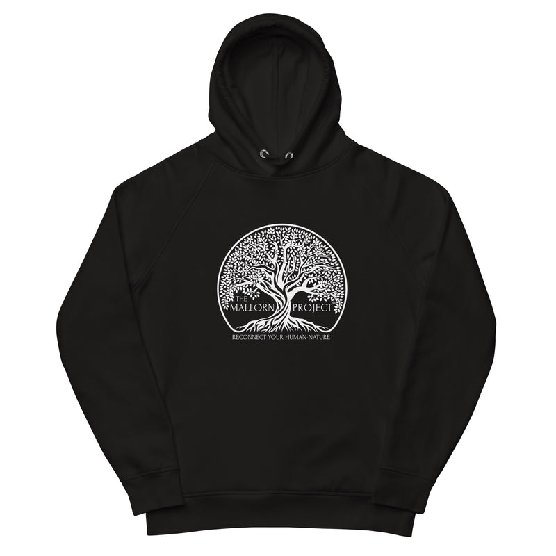 The Mallorn Project® Black/White Logo Unisex Gold Star Hoodie - Adult