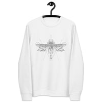 Unisex Dragonfly Gold Star Sweatshirt - Adult