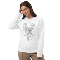 Unisex Owl Gold Star Sweatshirt - Adult