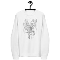 Unisex Owl Gold Star Sweatshirt - Adult