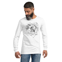 Unisex Tiger Silver Star Long-Sleeve - Adult