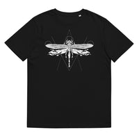 Unisex Dragonfly Gold Star T-Shirt - Adult