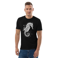 Unisex Seahorse Gold Star T-Shirt - Adult