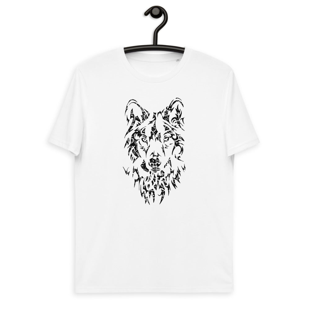 Unisex Wolf Gold Star T-Shirt - Adult
