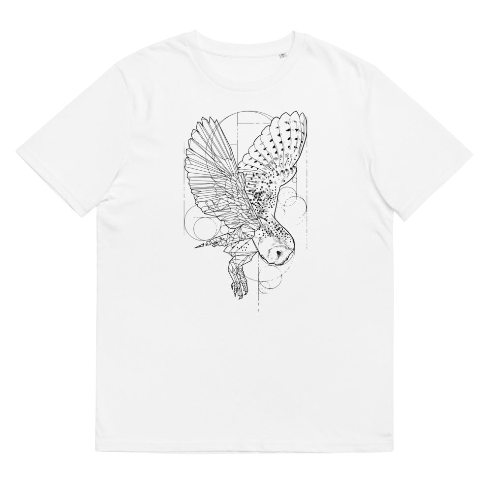 Unisex Owl Gold Star T-Shirt - Adult