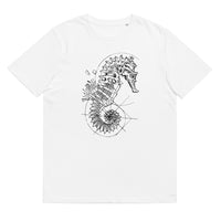 Unisex Seahorse Gold Star T-Shirt - Adult