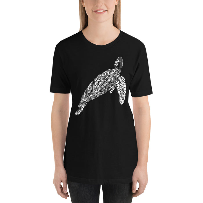 Unisex Turtle Silver Star T-Shirt - Adult