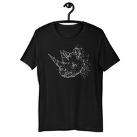 Unisex Rhino Silver Star T-Shirt - Adult