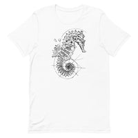 Unisex Seahorse Silver Star T-Shirt - Adult